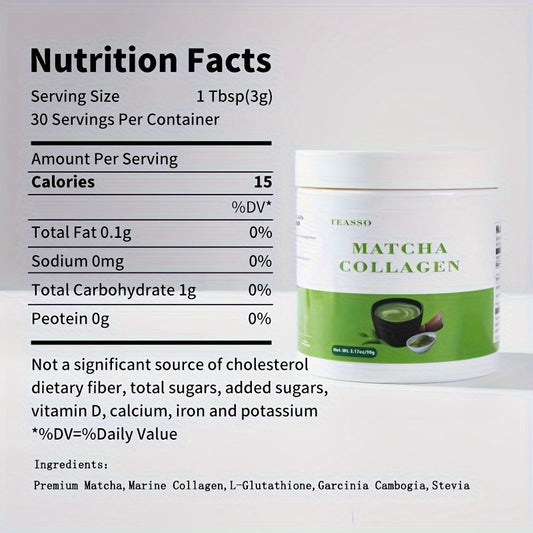 Matcha Collagen Drink Mix