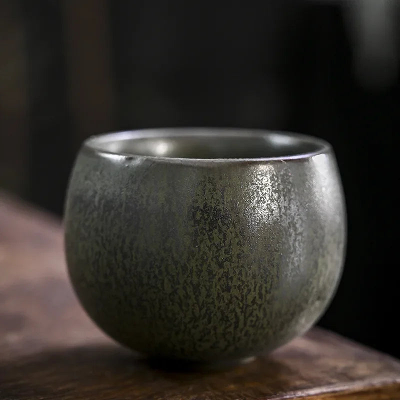 Five Elements Kiln-Change Ceramic Tea Cup Set
