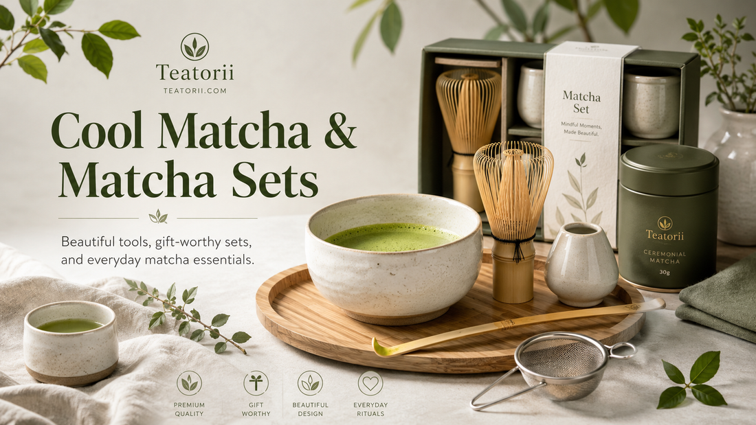Discover Matcha Tea Sets, Matcha Bowls, Whisks, and Beautiful Matcha Essentials at Teatorii