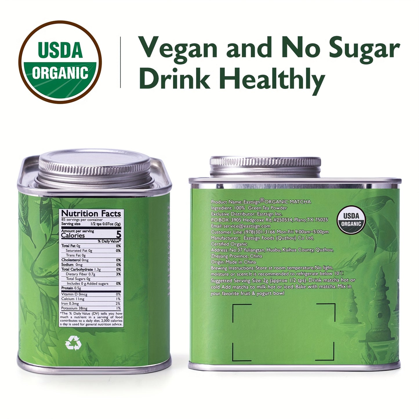 Eastsign Ceremonial Grade Matcha Powder