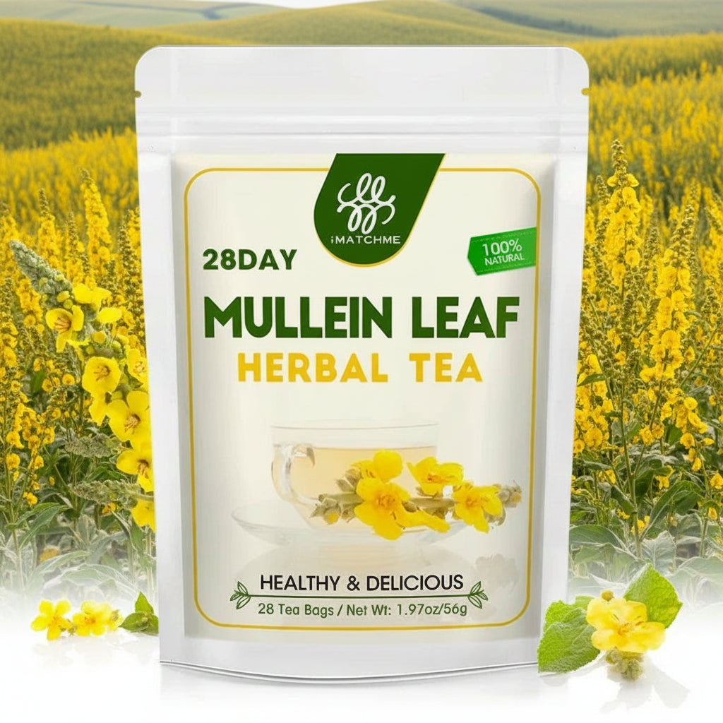 56 gram Mullein Leaf Herbal Tea. 28 bags