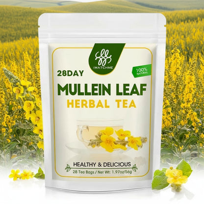 56 gram Mullein Leaf Herbal Tea. 28 bags