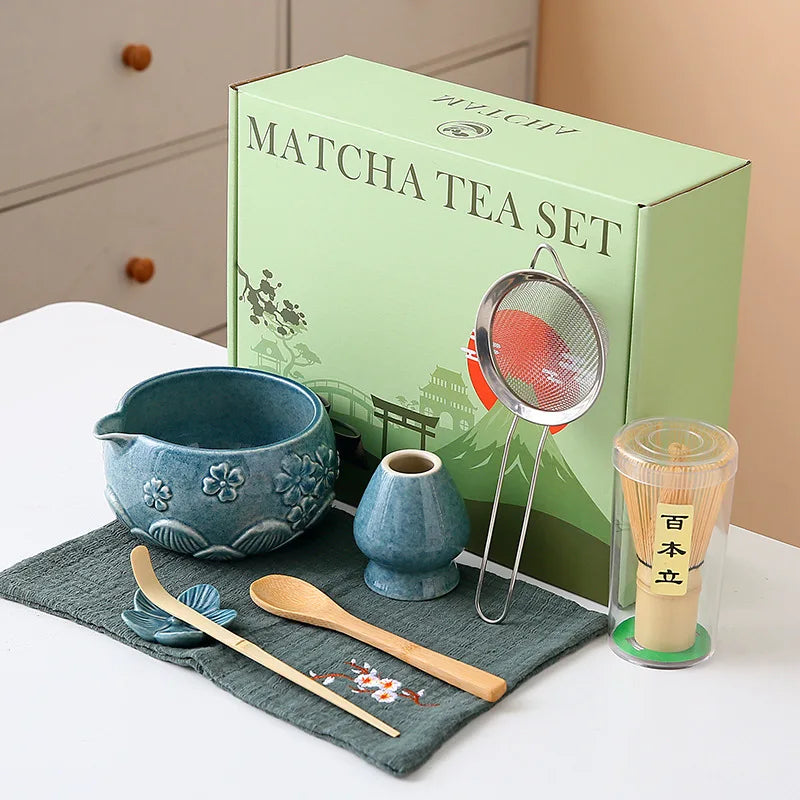 8-Piece Sakura Harmony Matcha Collection