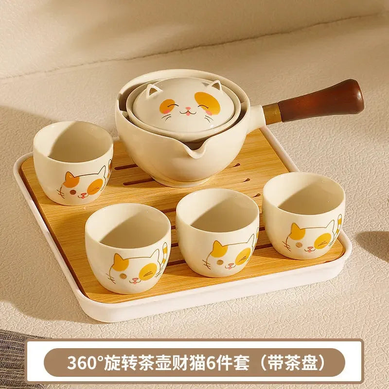 Maneki-Neko Tea Brewing Set