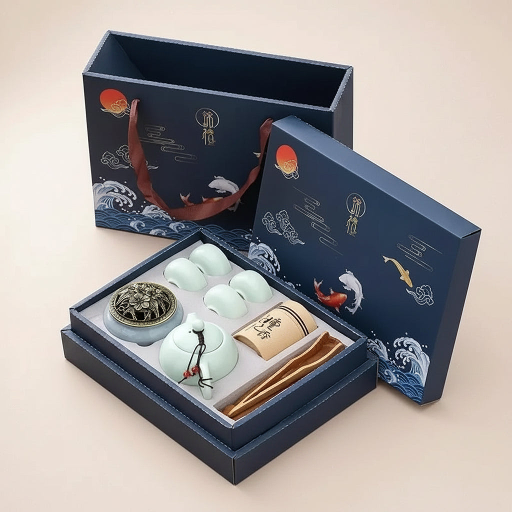Celestial Harmony Kung Fu Tea Ceremony Gift Set