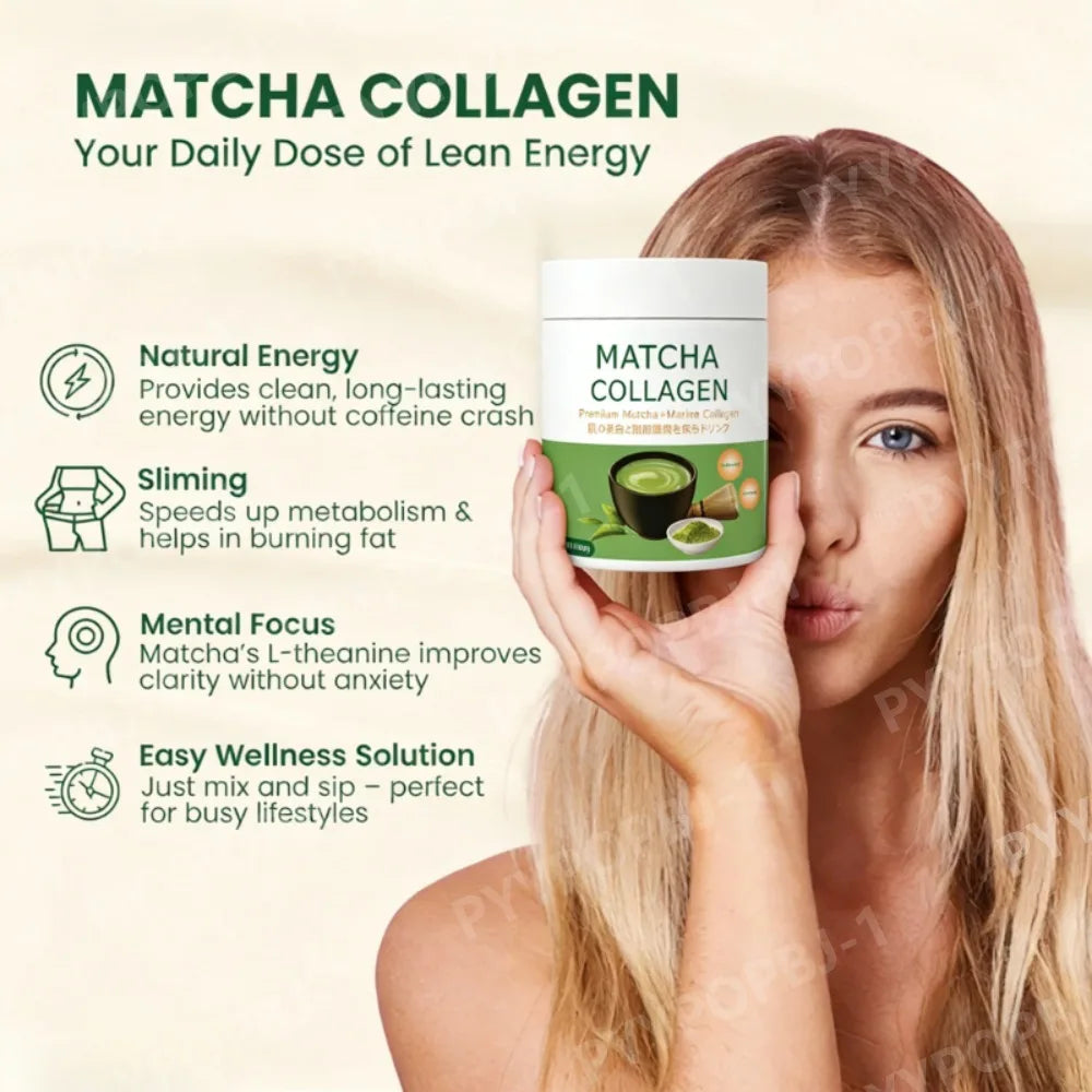 Matcha Collagen Drink Mix