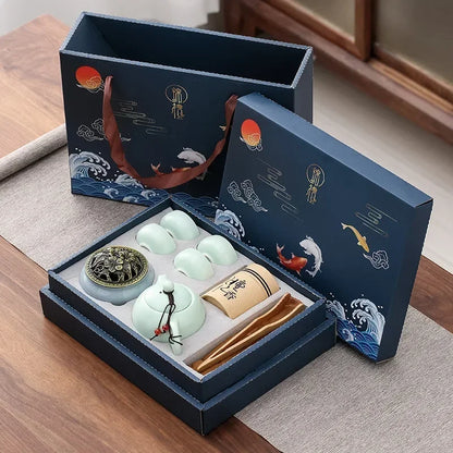 Celestial Harmony Kung Fu Tea Ceremony Gift Set