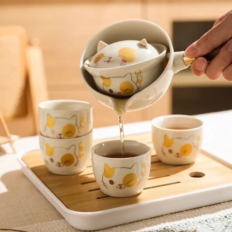 Maneki-Neko Tea Brewing Set