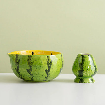 Creative Watermelon 8-Piece Matcha Tea Set