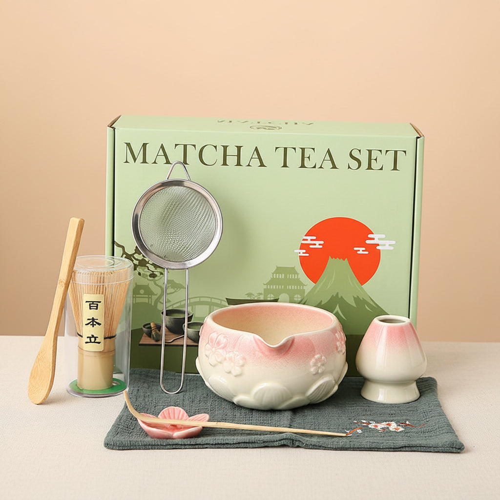 8-Piece Sakura Harmony Matcha Collection