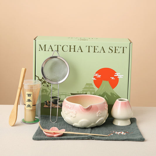 8-Piece Sakura Harmony Matcha Collection