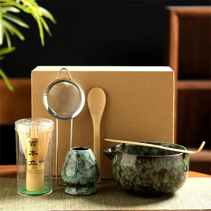 Ceremonial Essence 6-Piece Matcha Tea Set