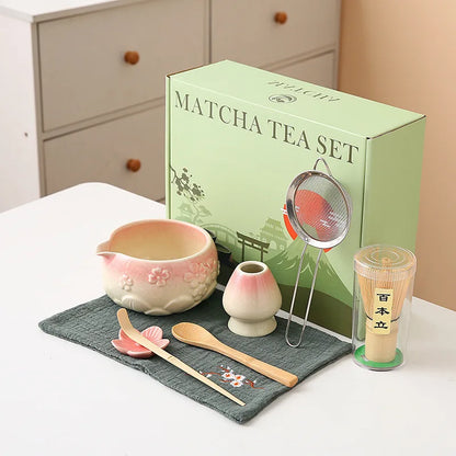 8-Piece Sakura Harmony Matcha Collection
