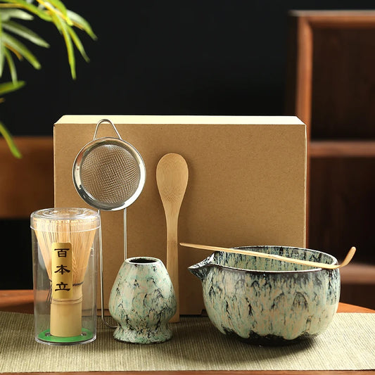 Ceremonial Essence 6-Piece Matcha Tea Set