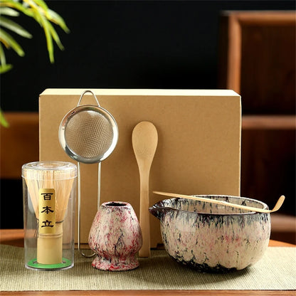 Ceremonial Essence 6-Piece Matcha Tea Set