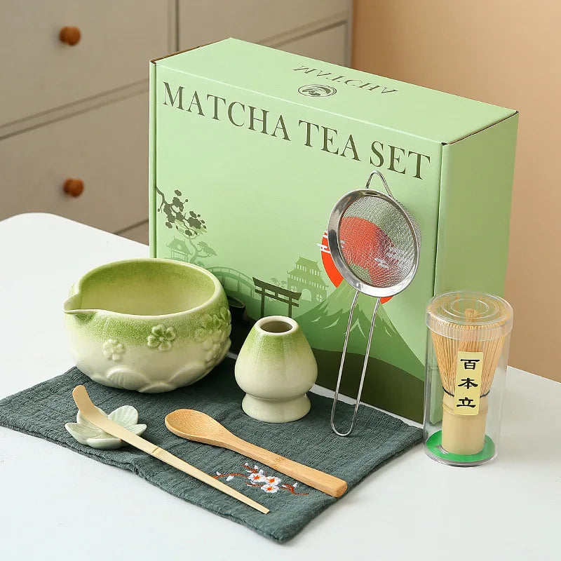 8-Piece Sakura Harmony Matcha Collection