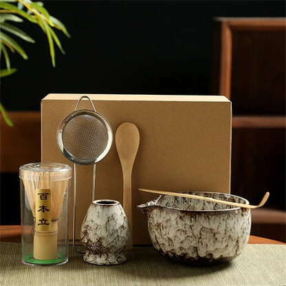 Ceremonial Essence 6-Piece Matcha Tea Set