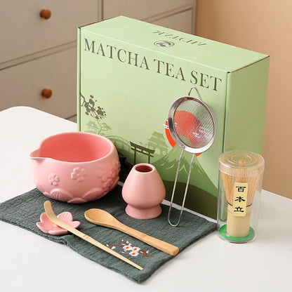 8-Piece Sakura Harmony Matcha Collection