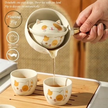 Maneki-Neko Tea Brewing Set