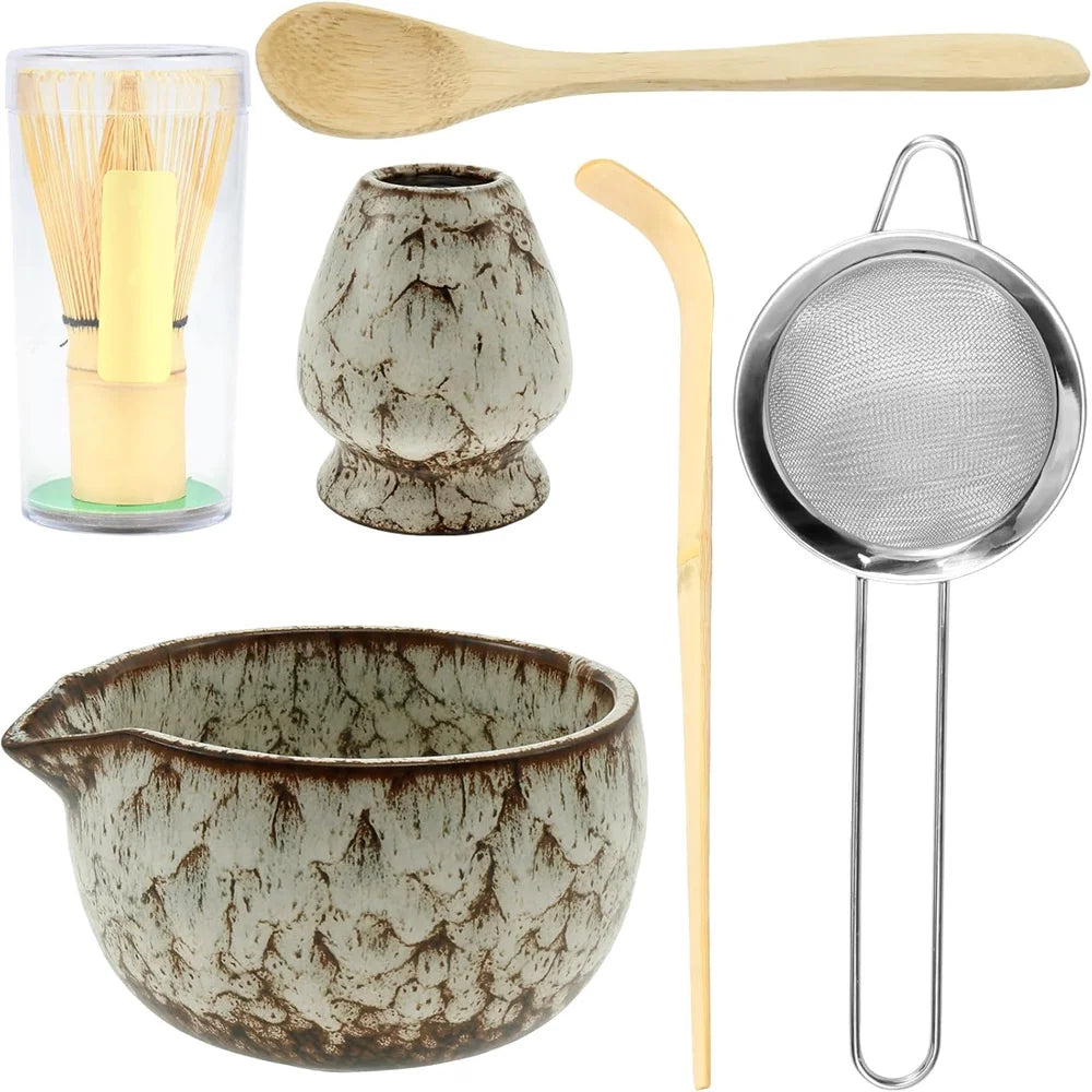 Ceremonial Essence 6-Piece Matcha Tea Set