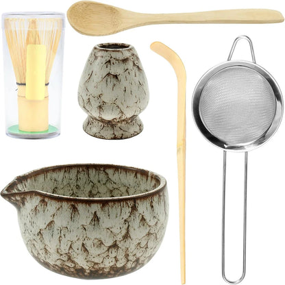 Ceremonial Essence 6-Piece Matcha Tea Set