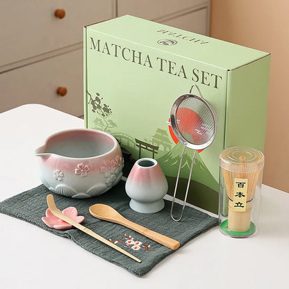 8-Piece Sakura Harmony Matcha Collection