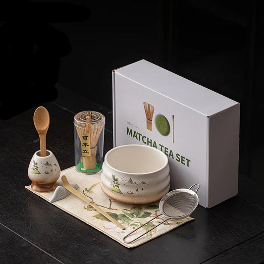 8 Piece Mountain & Water Serenity Matcha Set