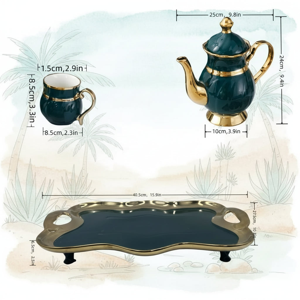 Arabian Royal Majlis Tea & Coffee Set