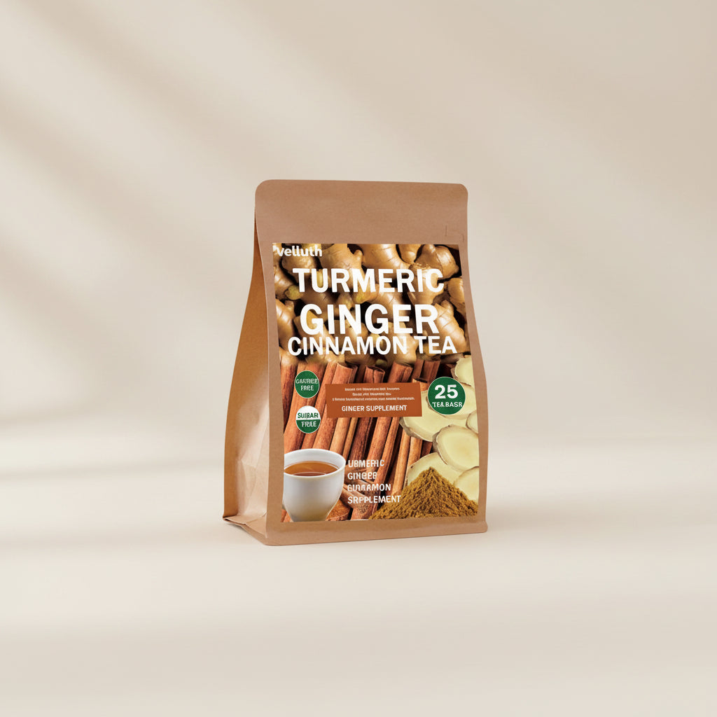 Turmeric, Ginger Cinnamon Tea, 25 bags