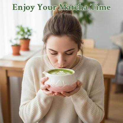 8-Piece Matcha Tea Set – Complete Ceremonial & Latte Kit